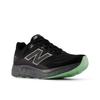 Laufschuh NEW BALANCE "680", Gr. 38, schwarz, castlerock, lab grün, schwarz silber metallic, Textil, sportlich, Schuhe