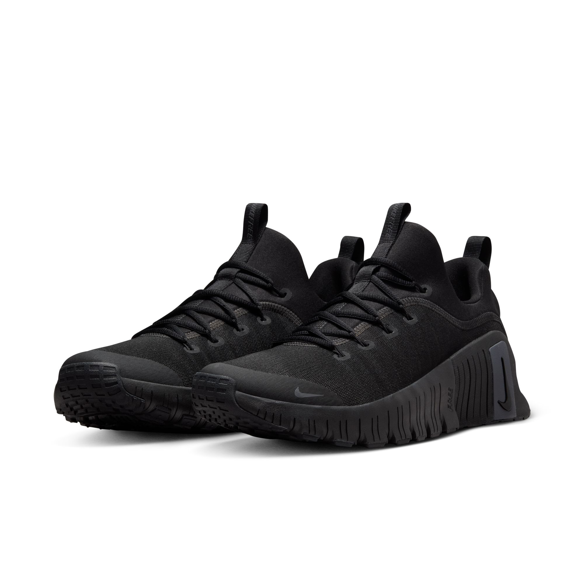 Trainingsschuh NIKE "FREE METCON 6", Gr. 45, schwarz, anthrazit, Synthetik, Textil, Schuhe
