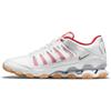 Trainingsschuh NIKE "REAX 8 TR MESH", Gr. 44, weiß, weiß, wolf grau, chile rot, Leder, Synthetik, sportlich, Schuhe