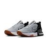 Trainingsschuh NIKE "M AIR MAX ALPHA TRAINER 6", Gr. 47,5, lt smoke grau, anthrazit, schwarz, Textil, Synthetik, sportlich, Schuhe