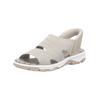 Riemchensandale RIEKER "Rieker Sandalen Textil", Damen, Gr. 36, ginger, Textil, casual, Schuhe