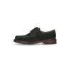 Schnürschuh HENRY STEVENS "Haywood N", Herren, Gr. 41,5, grün (dunkelgrün), Kalbsvelours, elegant, Schuhe, Herren Businessschuh Schnürschuh hangefertigt, Lederschuh