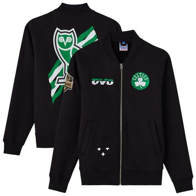 Boston Celtics X OVO Fleecejacke mit Reißverschluss – Herren Image