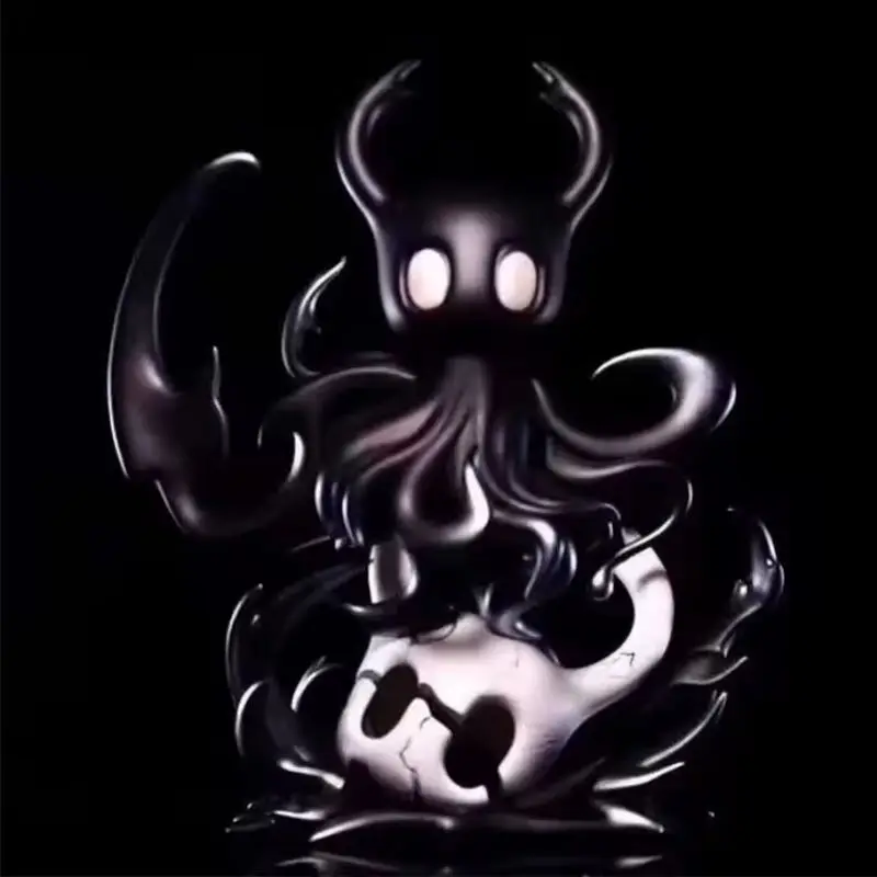 Aixlan The Hollow Knight Figur Shadow Knight 12 cm PVC-Actionfigur Amine Geburtstagsgeschenk Sammlerfigur