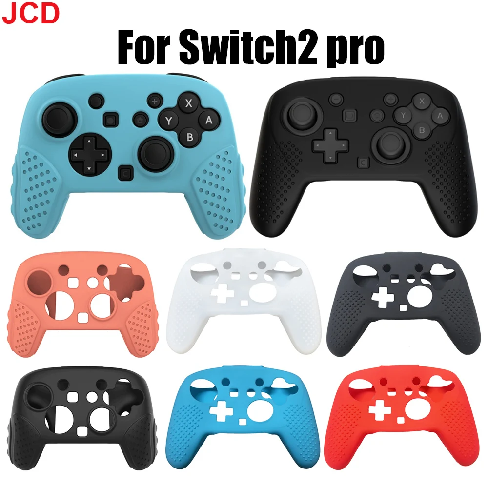 JCD Silikon Schutzhülle Haut Fall Für Schalter 2 Pro Controller Gamepad Gummi Haut Abdeckung Joystick Griffe Kappen Für Schalter 2 Pro Image