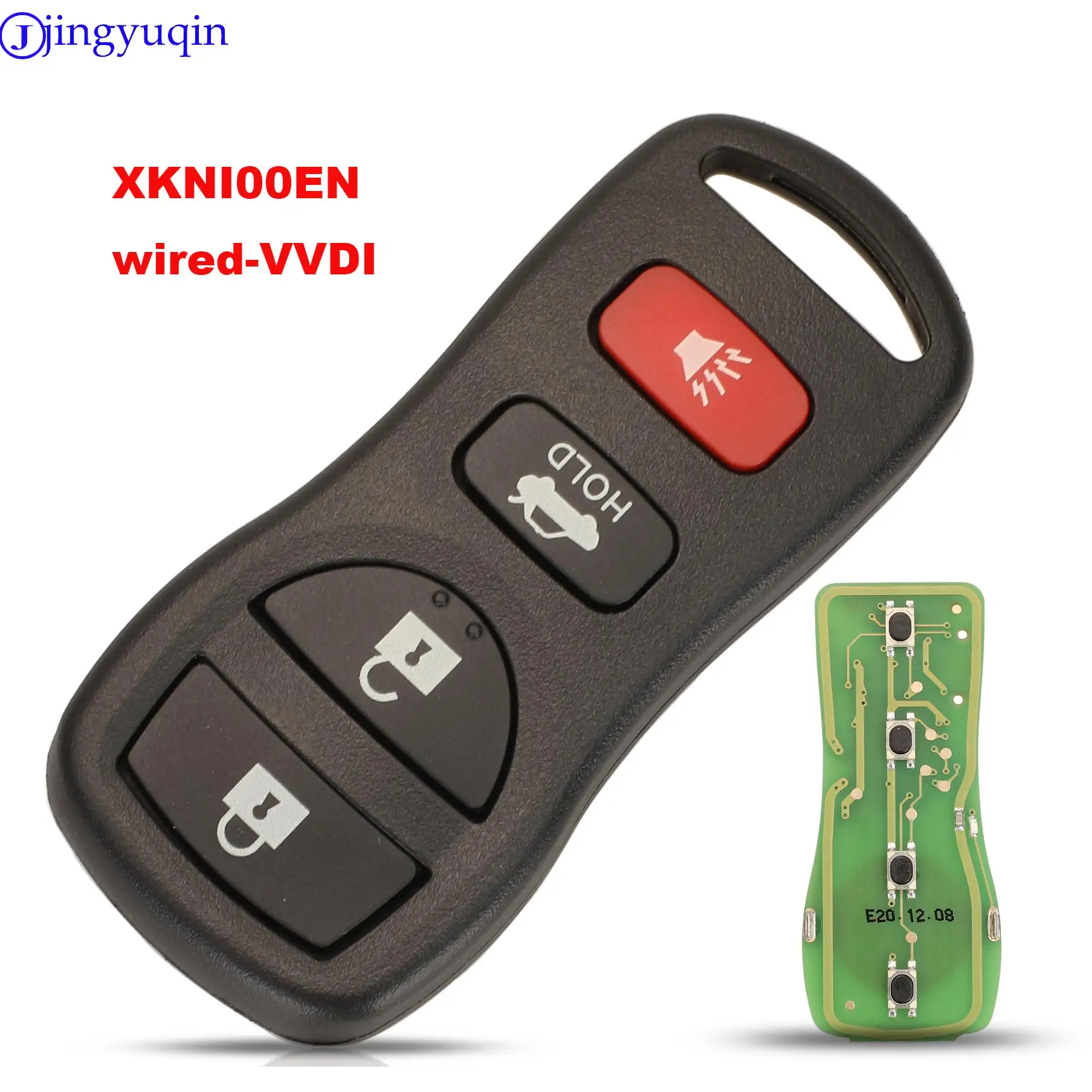 Jingyuqin Xhorse XKNI00EN Universal-Fernbedienung, separater Autoschlüsselanhänger, 4 Tasten, für Nissan Design Fit VVDI Key Tool/VVDI2 Image