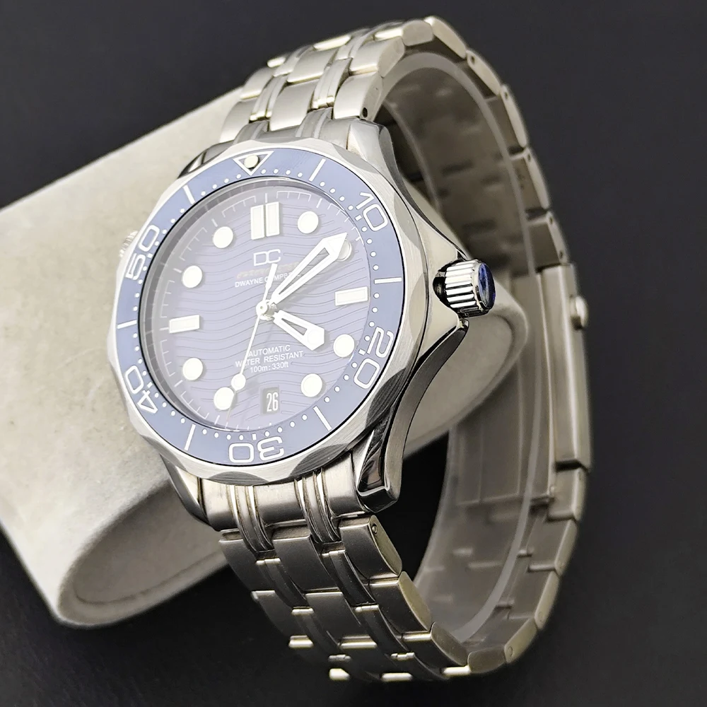 NH35 Automatikuhr 42MM Uhr Herren Kalender Mechanische Uhren Saphirglas Edelstahl Wasserdichte Uhr Mann Image