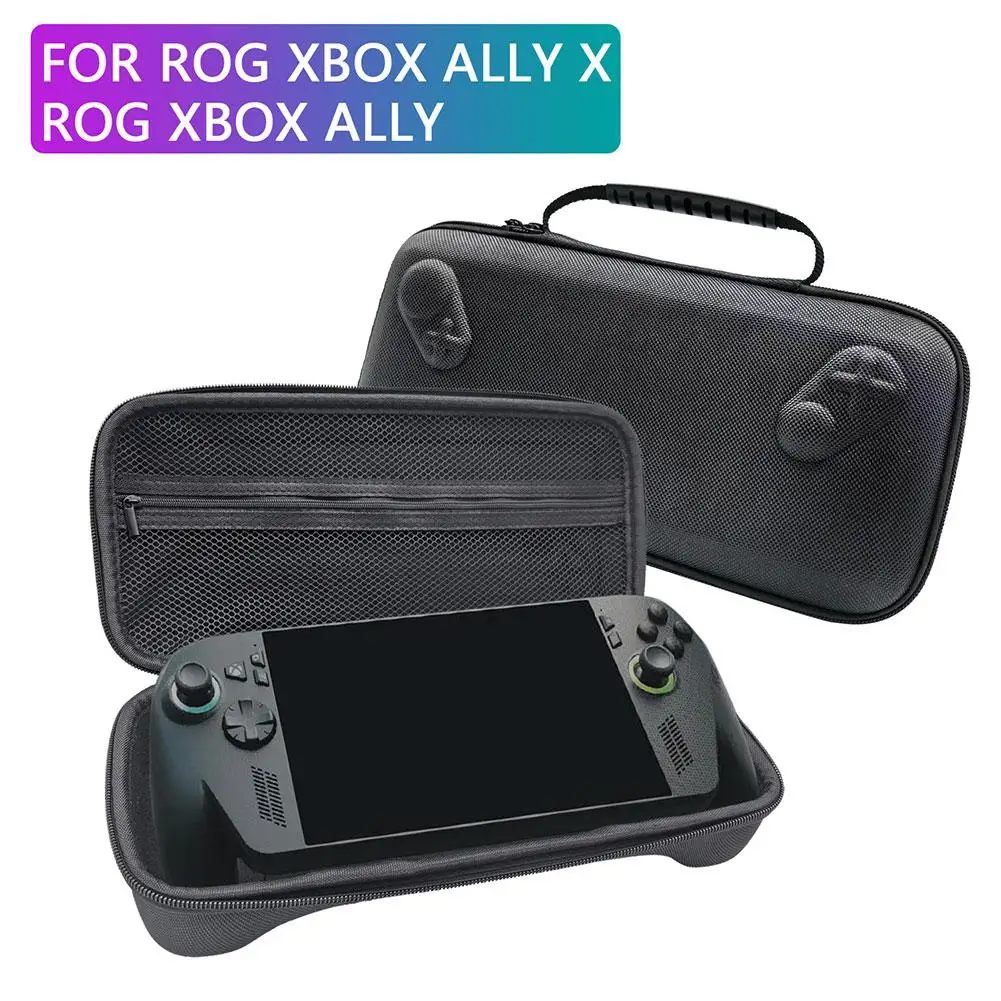 Für ROG Xbox Ally/X EVA-Hartschalenkoffer, Desktop-Ständer aus Metall, kratzfeste Reise-Schutztasche für Asus ROG Ally/ROG Ally X Image