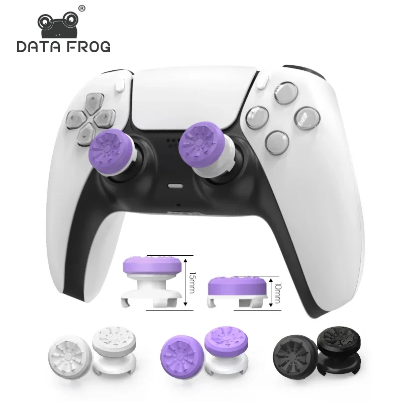 DATA FROG High-Rise Performance Freeks für PS4 PS5 Galaxy Joystick, kompatibel mit 8BitDo Ultimate Controller Stick Image