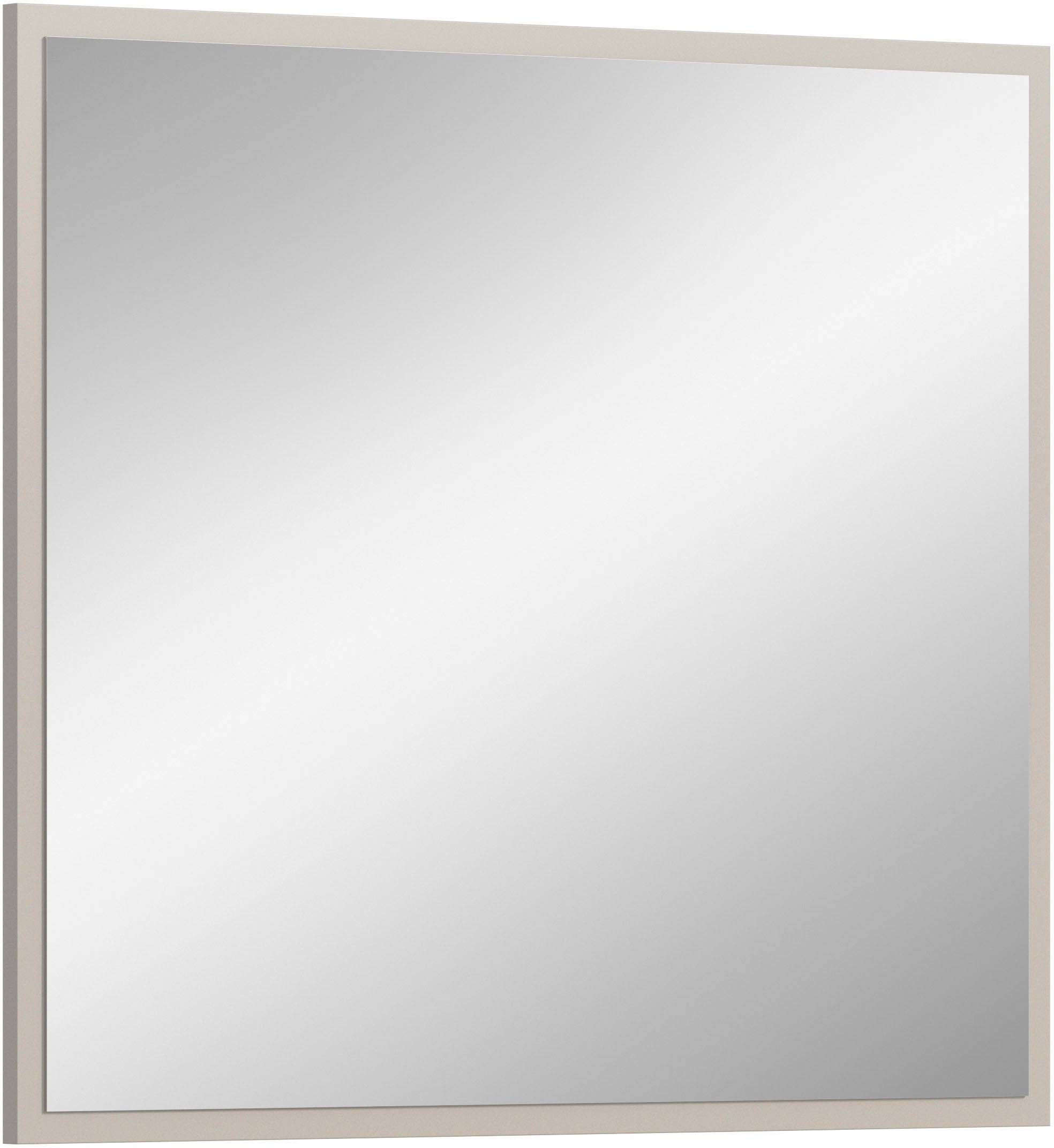 Garderobenspiegel INOSIGN "EDIL, 80 x 70 cm, große Spiegelfläche", kaschmir nb, B:80cm H:70cm T:2cm, FSC-zertifizierter Holzwerkstoff, Spiegel, Spiegel, Spiegelpaneel, Flurspiegel, Wandspiegel, Dielenspiegel Image