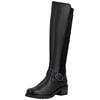 Stiefel REMONTE "Remonte Stiefel Leder/Textil", Damen, Gr. 38, schwarz (schwarz, schwarz), Leder, Textil, casual, Schuhe