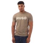 Hugo Mens Dulivio T-shirt (brown) Cotton - Size Medium | Hugo Sale | Discount Designer Brands