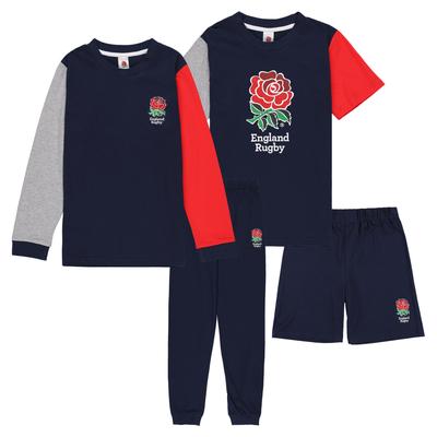 England Rugby Mix & Match Pyjamas, 2er-Pack – Junior Image