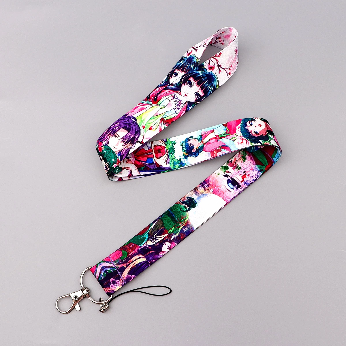 Medicine House Girl Lanyards for Keys Anime Neck Strap For Card Badge Phone Straps Keyrings DIY Hang Rope Phone Accessories