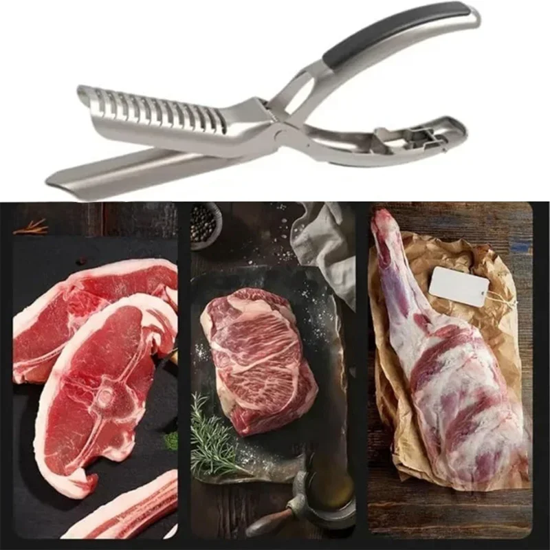 1Pc BBQ Rippe Skinner Rippe Prep Werkzeug Grill Werkzeug für Home Küche Restaurant Camping Tragbare Leichte Küche Zubehör Image