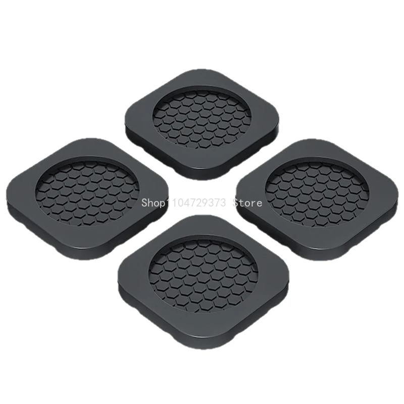 4PCS Universal Anti-Slip Rubber Mat, Washing Machine & Furniture & Refrigerator Anti-Vibration Foot Pad Washing Machine Parts