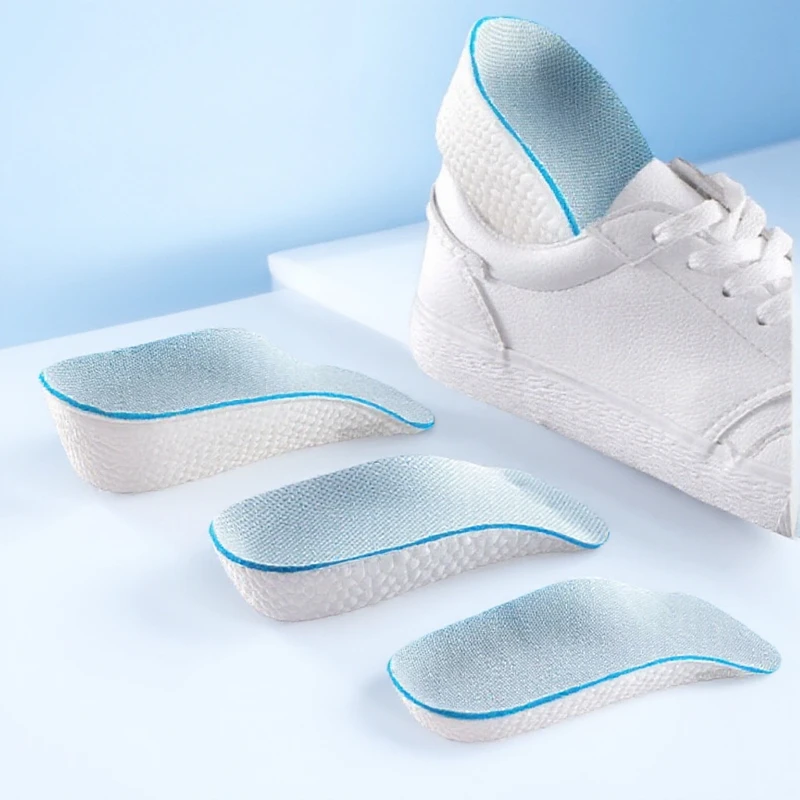 Schuheinlagen aus Memory-Schaum, erhöhen die Höhe, Kissenpolster, Unisex-Einlagen, Komfort, Fußgesundheit, Schuhe, Zubehör Image