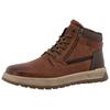 Winterboots TOM TAILOR, Herren, Gr. 40, braun, Lederimitat, used, casual, Schuhe, Schnürboots, Winterboots mit Reißverschluss