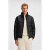 Daunenjacke BOSS GREEN, Herren, Gr. XL, schwarz (schwarz001), Web, Obermaterial: 100% Polyester. Füllung: 80% Entendaune, 20% Entenfeder, unifarben, casual, regular fit normal, hoch geschlossener Ausschnitt, Langarm abgesteppte Kante, Jacken,...
