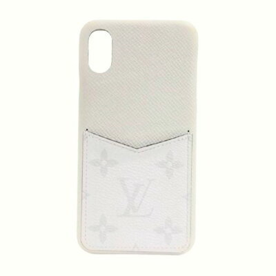 Louis Vuitton Bags | Louis Vuitton Bumper Case Taiga Lama Blanc Greige White Smartphone | Color: White | Size: Os
