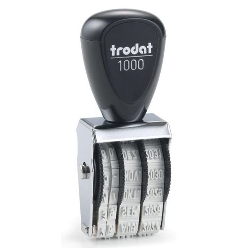 Trodat Textstempel Classic 1000 Grau, Schwarz Image