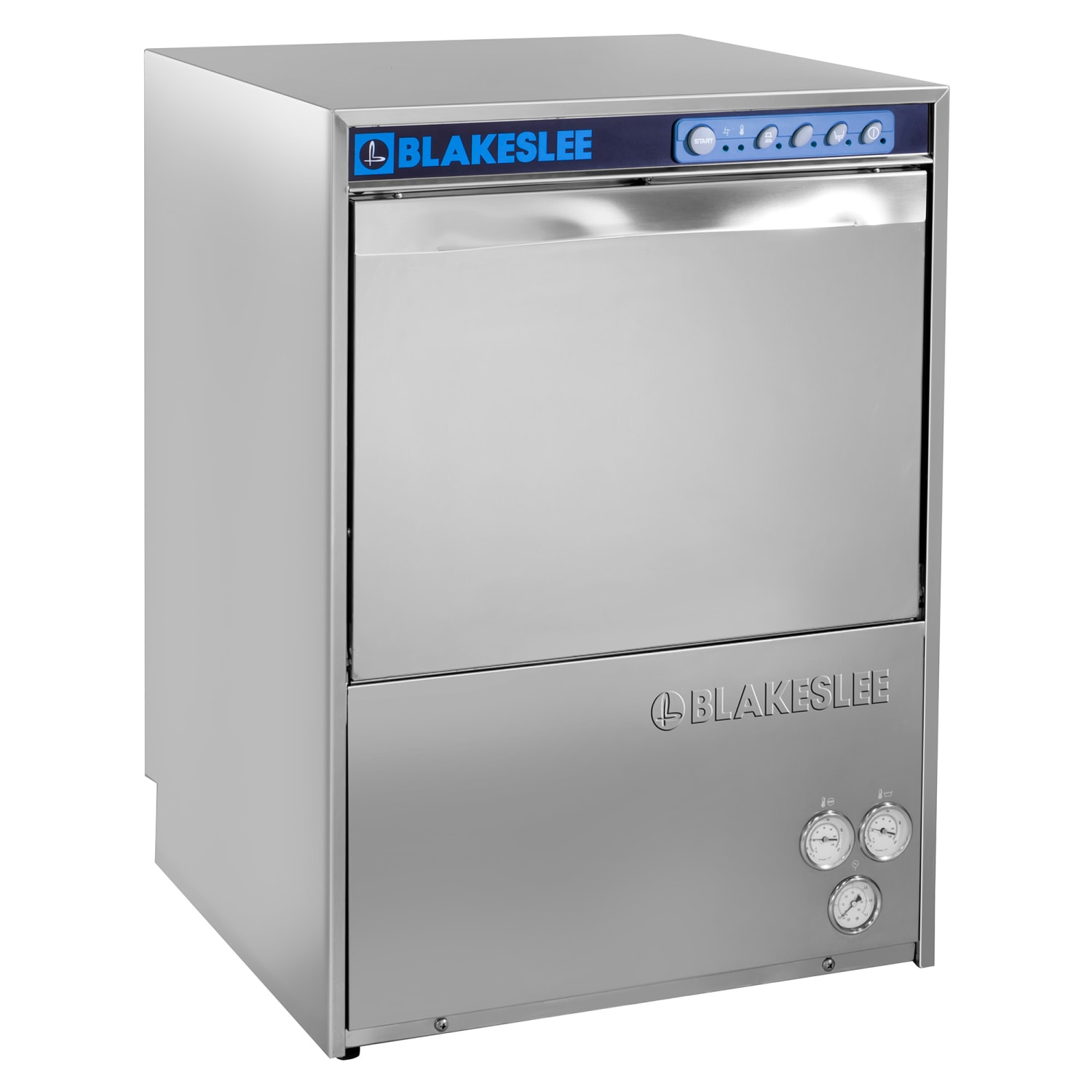 Blakeslee UC-18-1 High Temp Rack Undercounter Dishwasher - 30 Racks/hr Capacity, 220-240v/1ph, Stainless Steel