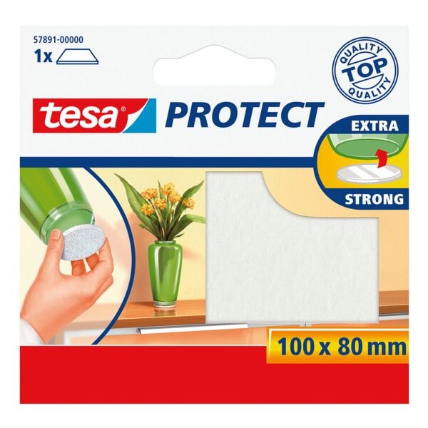 tesa Filzgleiter »tesa Protect« 100x80 mm weiß Image