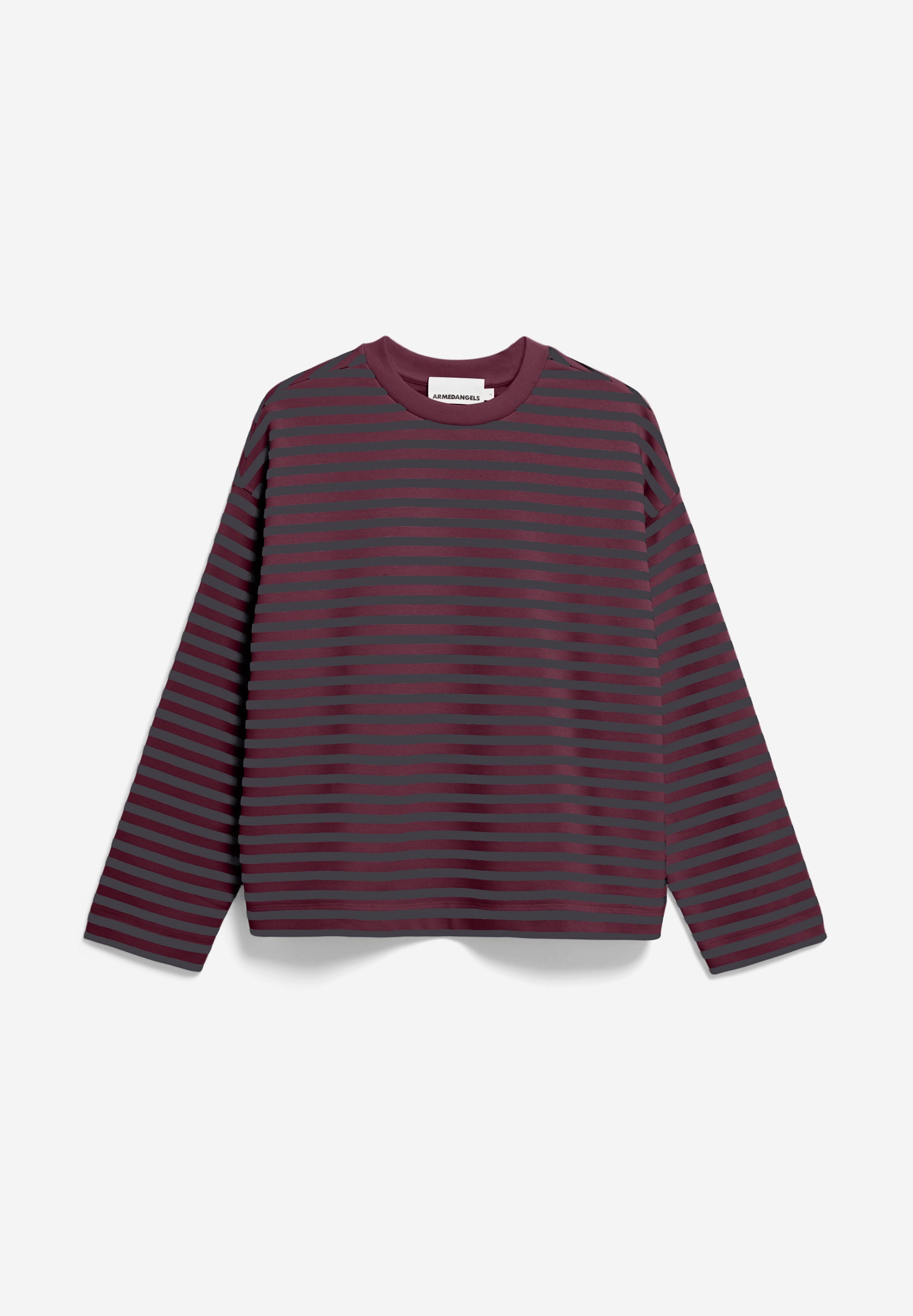 FRANKAA MAARLEN STRIPE | Sweatshirt aus Bio-Baumwolle - mehrfarbig (M) Image