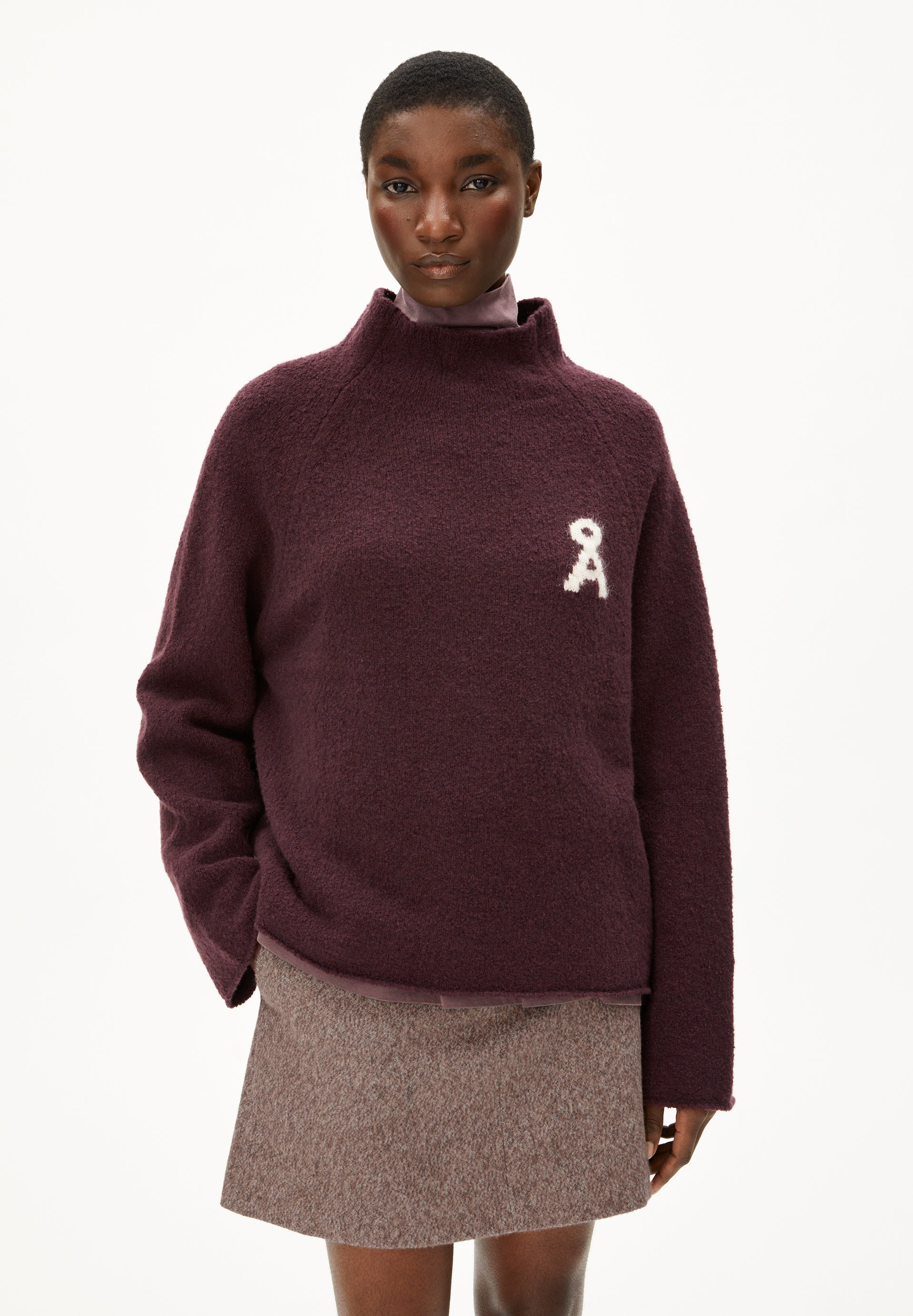 ICONIC Å MONALAA BOUCLÉ | Pullover aus Woll Mix - mehrfarbig (M) Image