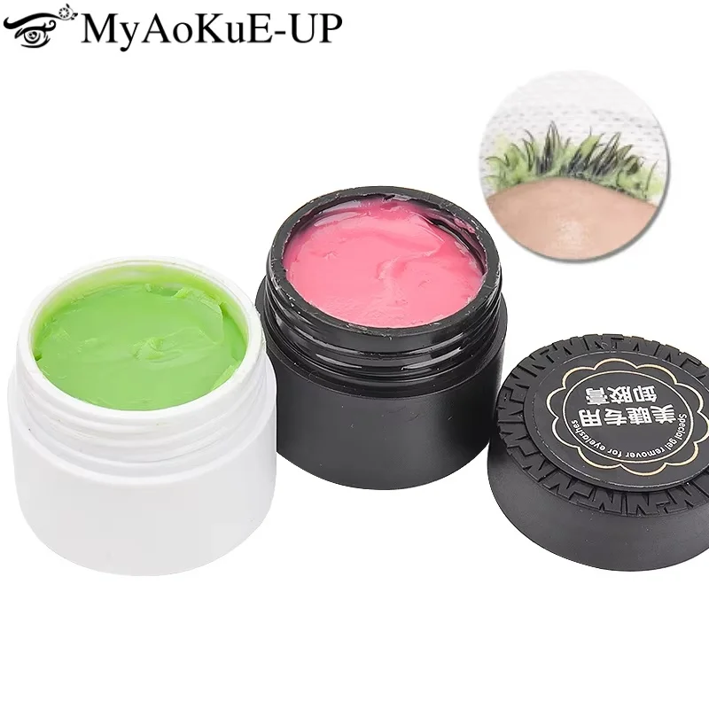 10g Wimpern Verlängerung Gel Entferner Lash Lifting Kleber Entfernen Frucht Geschmack Wimpern Entfernung Creme Pfropfen Wimpern Make-Up-Tools Image