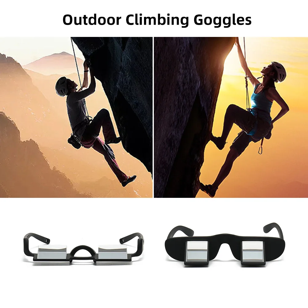 Leichte Sicherungsbrille, hochtransparente, komfortable Outdoor-Kletterbrille mit klarem Prisma Image