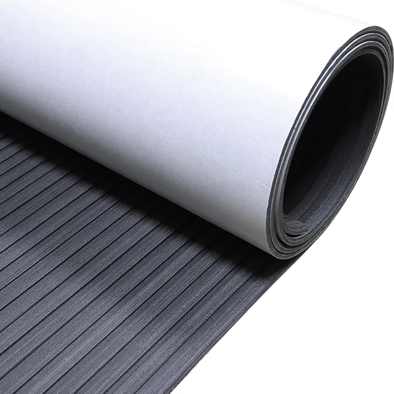 240*45cm EVA Schaum Anti-Rutsch-Matte Boot Terrassendielen Bodenbelag Teppich Selbstklebende wasserdichte Pad Yacht Zubehör für Motorboot Grau