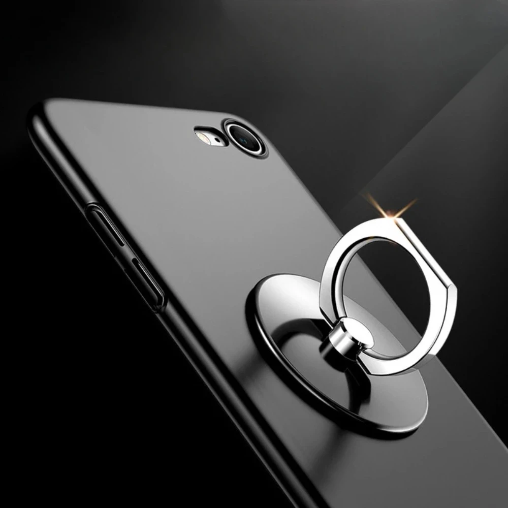 1 Stück Smartphone-Halter 360 ° Rotation Smartphone Halter Ring Runde Finger Ring Handy Ständer Halter Telefon Zubehör Teile