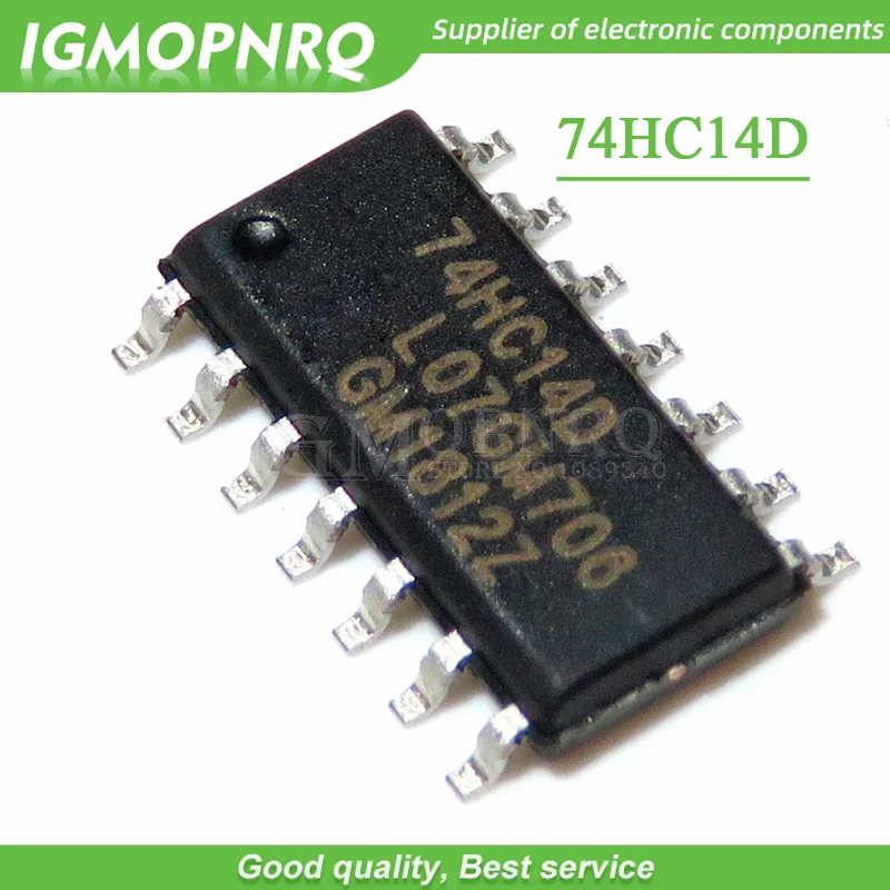 20 teile/los 74HC14D 74HC14 SN74HC14D SOP14 Sechs Schmitt Trigger Inverter Neue Original Image