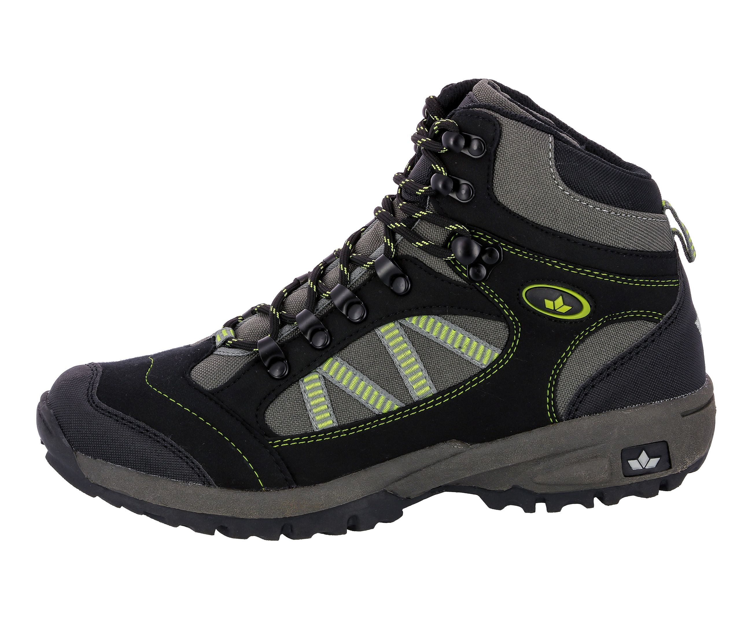 Wanderschuh LICO "Outdoorstiefel Rancher High", Gr. 46, schwarz, Synthetik, Schuhe Image