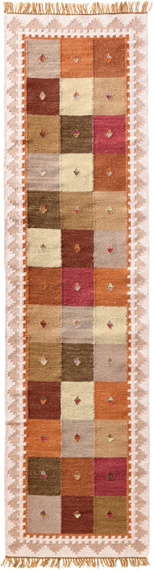 Teppich HEINE HOME Gr. 5, bunt (natur, bunt), B:190cm H:7mm L:290cm, Viskose, Wolle, Teppiche Image