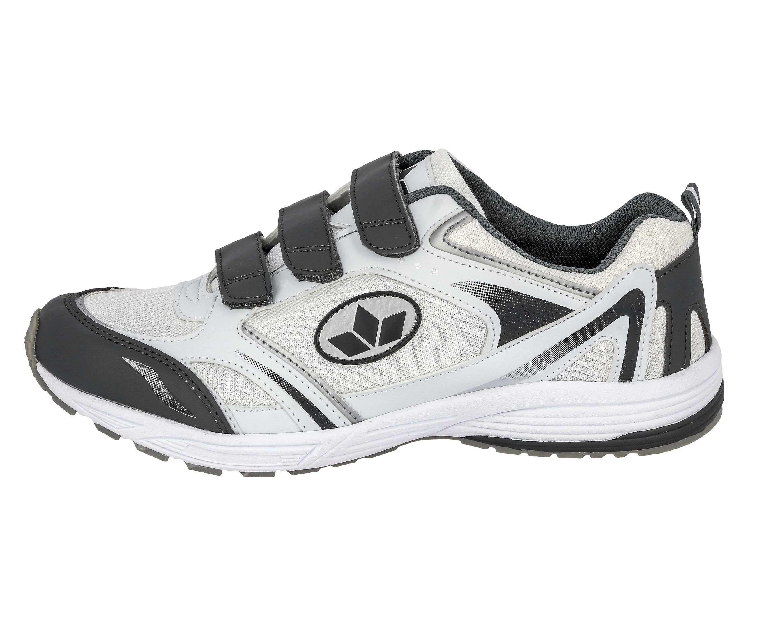 Laufschuh LICO "Sportschuh Marvin V", Gr. 38, schwarz-weiß (weiß), Synthetik, Schuhe