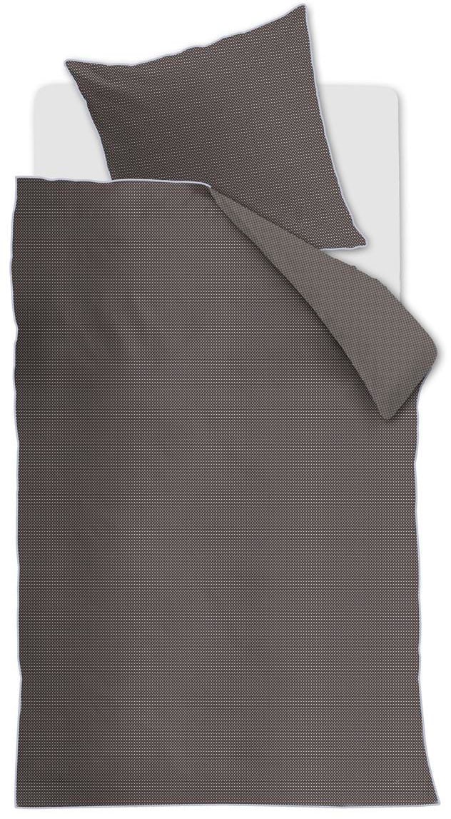 Bettwäsche BEDDINGHOUSE "Beddinghouse Richmond", antraziet, B/L: 135 x 200, 1, 1, Mako-Satin, B/L: 80 x 80, 2, Mako-Satin, Obermaterial: 100% Baumwolle, Bettwäsche Image