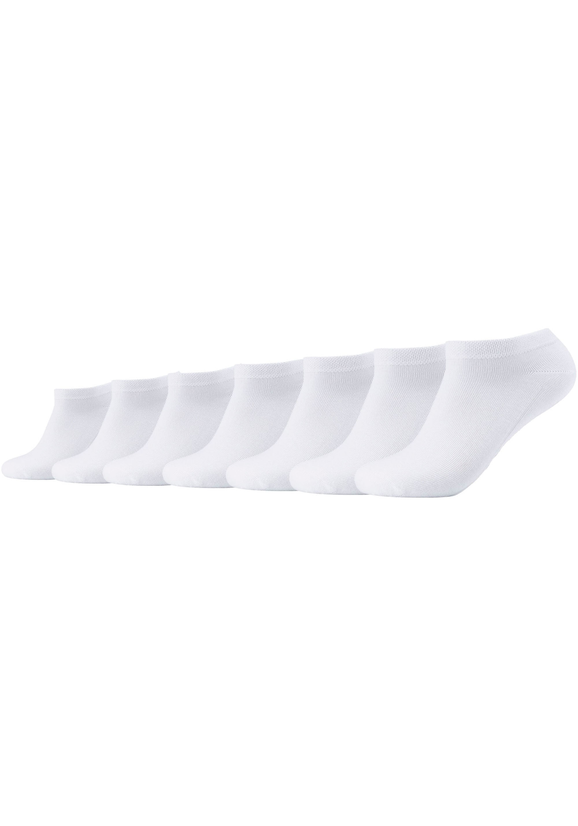 Sneakersocken CAMANO "ca-soft", Damen, Gr. 39-42, weiß, Baumwollmischung, unifarben, normal, Socken, mit weichem Komfortbund ohne drückende Nähte Image