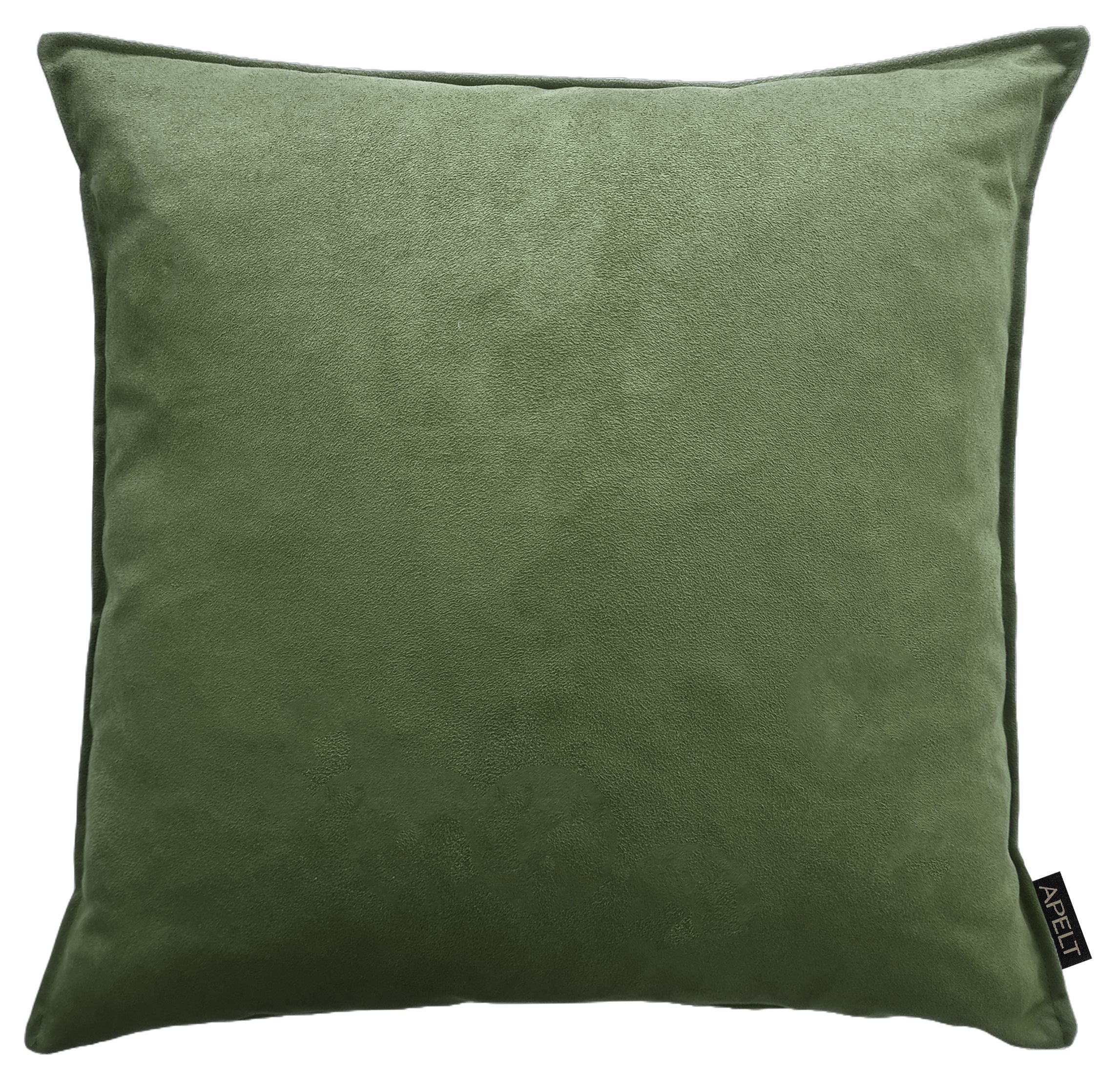 Dekokissen APELT "Magnus", grün, unifarben, B:45 H:5 L:45, Polyester, Dekokissen_Sitzkissen_Kissenhüllen Image