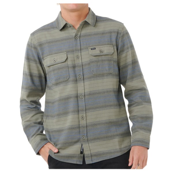 Rip Curl - Line Up Flannel Shirt - Hemd Gr XXL grau