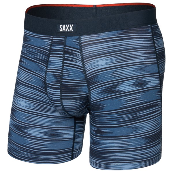 Saxx - Vibe Xtra Boxer Brief Fly - Kunstfaserunterwäsche Gr S blau