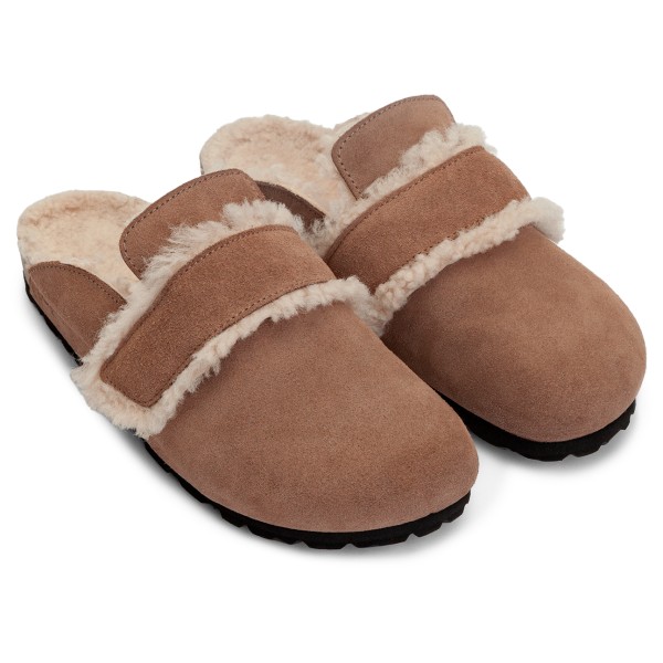 Espadrij - Women's Cloq Velour Strap - Sandalen 38 | EU 38 braun