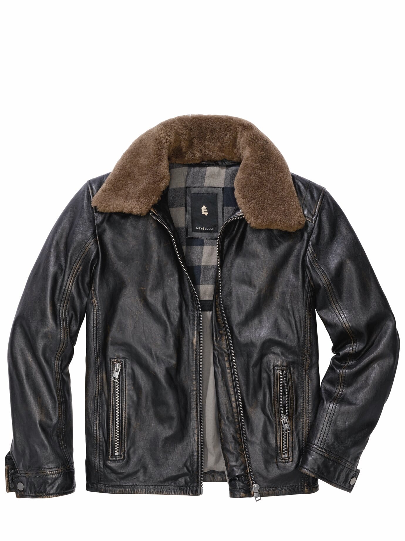 Lederjacke Aviator Image
