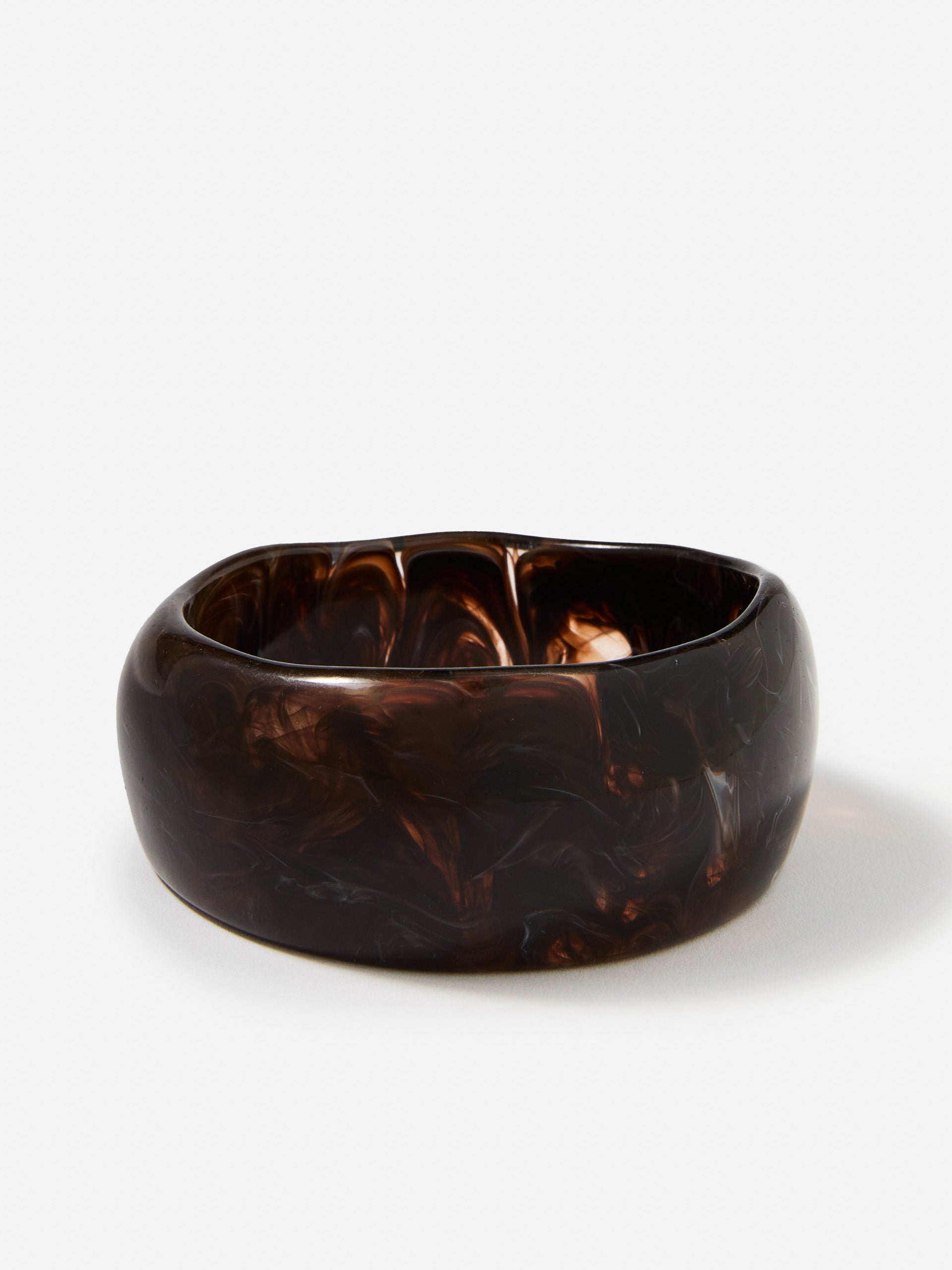 J.McLaughlin Women's Marbleized Bangle Brown