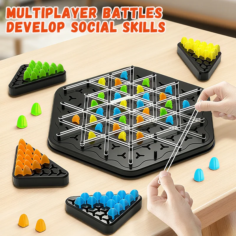 2025 Chaîne Triangle Chess Splendor Duel Jeu de société Jeu de stratégie pour enfants et adultes Jeu familial amusant Jeu d