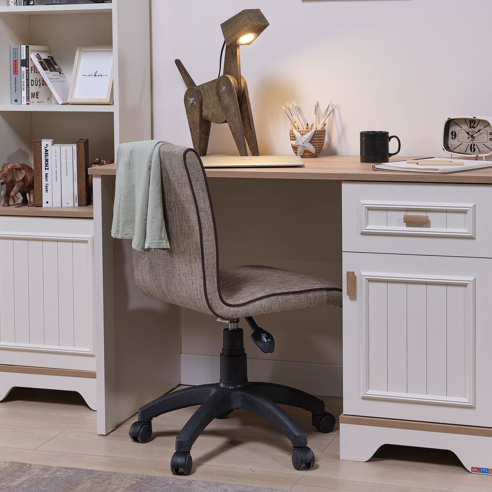 INFANSKIDS »Monte« Schreibtisch cream / ohne Aufsatz