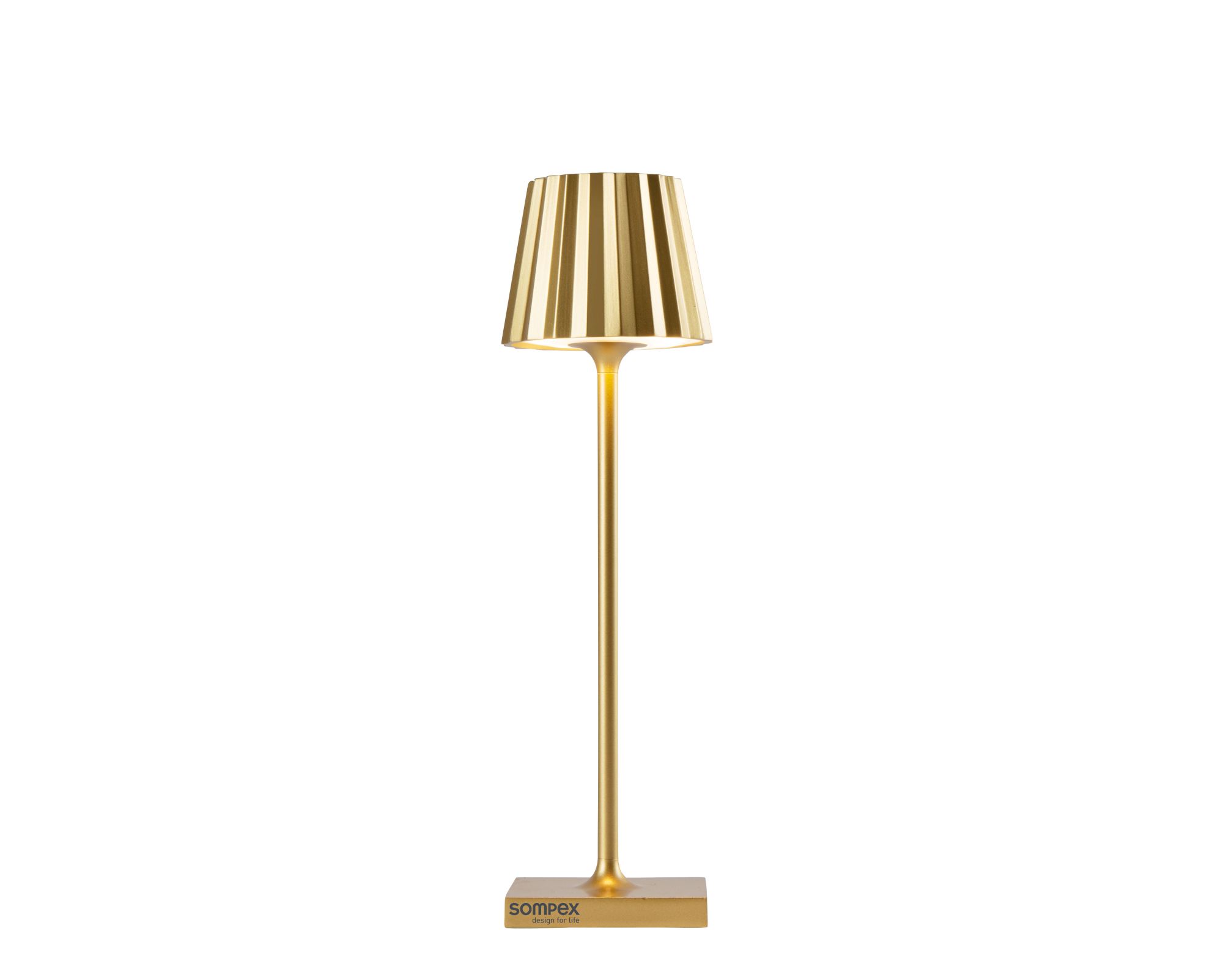 Sompex »Troll Nano« Outdoor Akku-Tischleuchte metallic rosegold Image