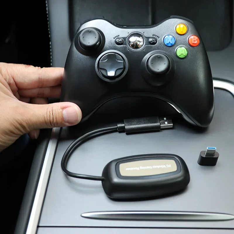 Auto-Wireless-Spielgriff für Tesla Model 3Y, Bildschirm-Controller, TV, Tablet, PC, Joystick, geeignet für XBox, Autozubehör 2021–2023