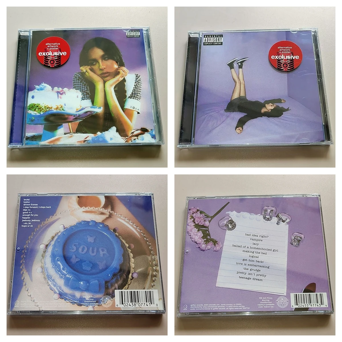 Pop Rodrigo Musik CD SOUR GUTS Album Führerschein Musikaufzeichnung Cosplay Walkman Auto Soundtracks Box Party Music Collection Image